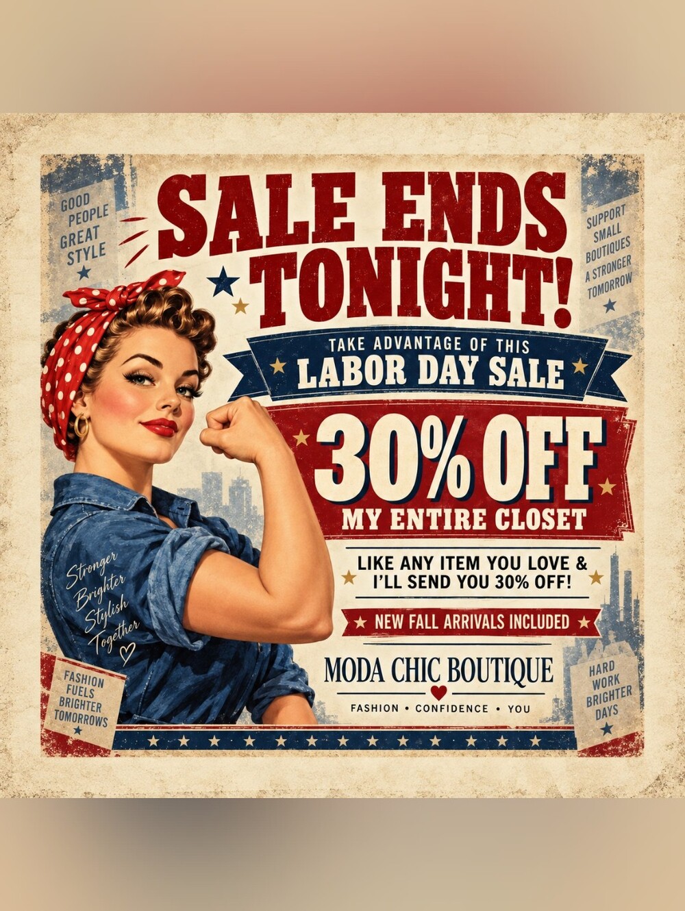 Sale Ends Tonight!